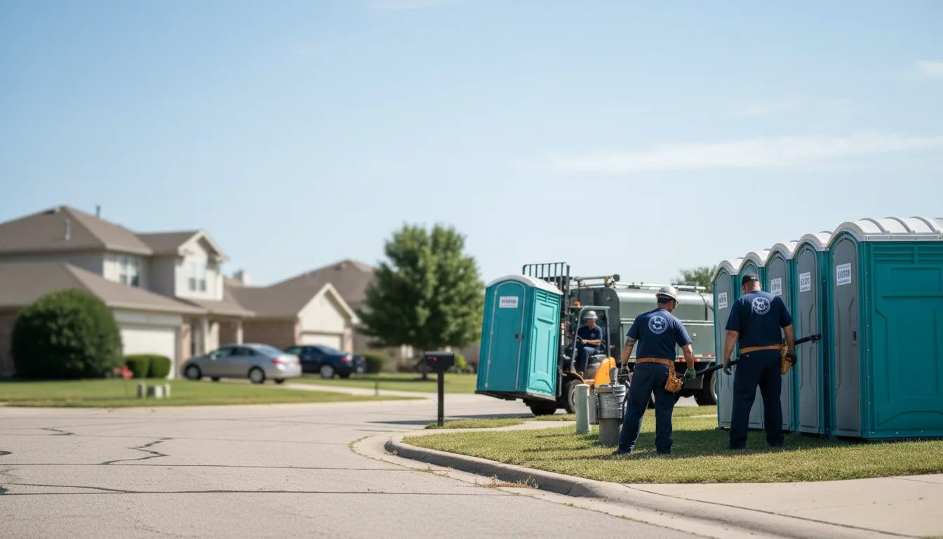 Porta Potty Rental in Treece, KS near me